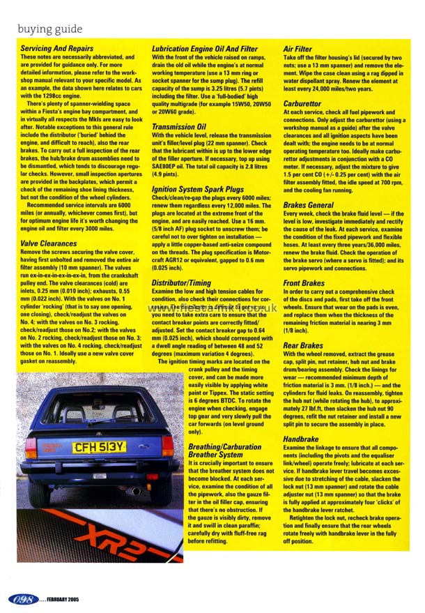 Classic ford buyers guide #9