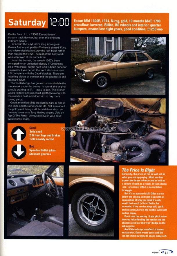 Classic Ford - Buyers Guide: Fiesta Supersport - Page 4