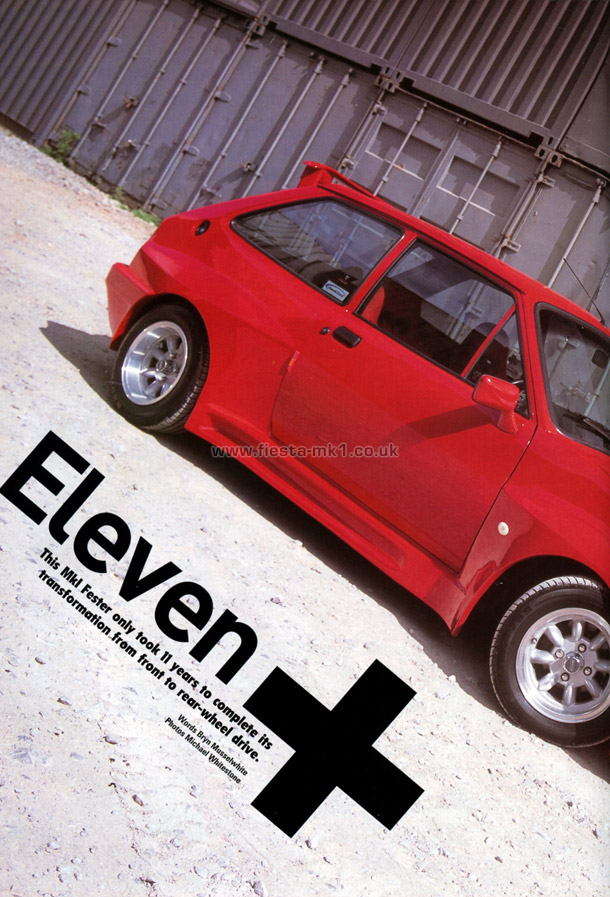 Classic Ford - Feature: Fiesta Panique RWD - Page 1