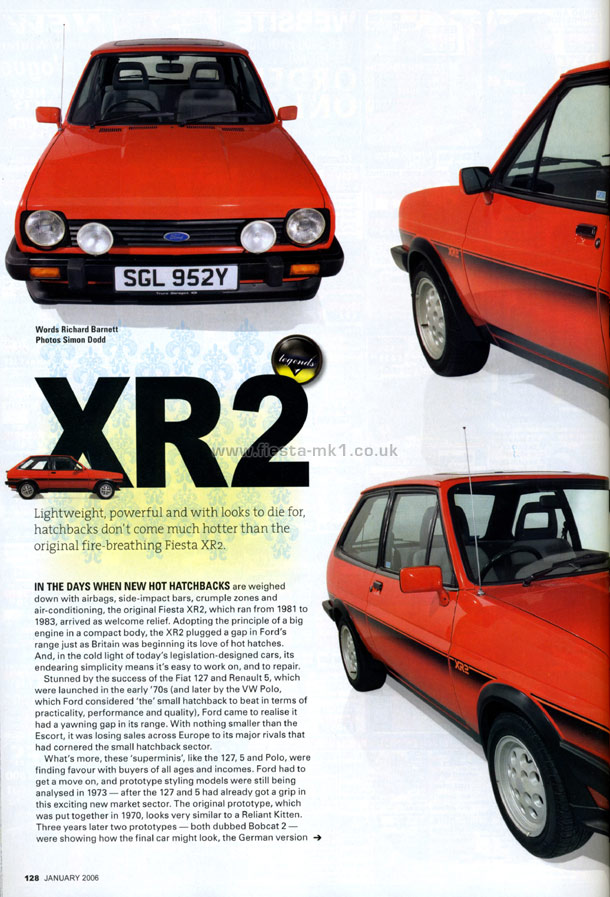 Classic Ford - Feature: Fiesta XR2 - Page 1