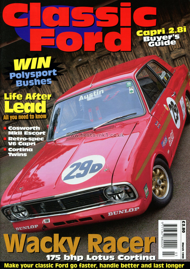 Classic Ford - Feature: Fiesta XR2 - Front Cover