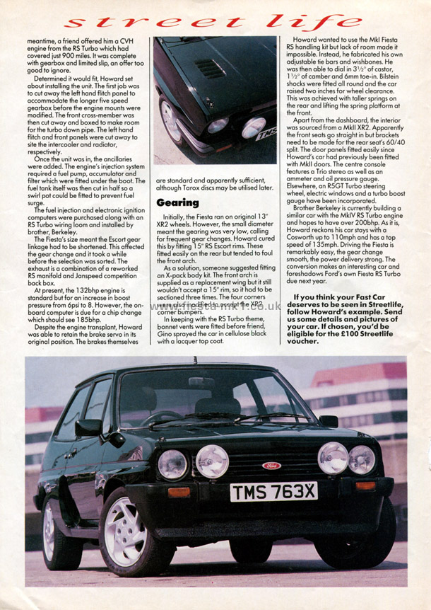 Fast Car - Feature: Fiesta XR2 Turbo CVH - Page 3