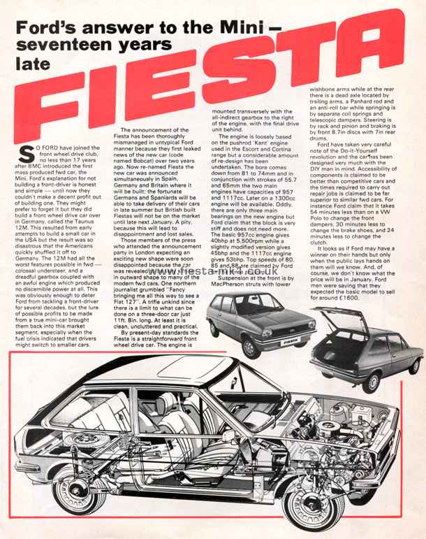 Popular Motoring - New Car: Fiesta Generic - Page 1