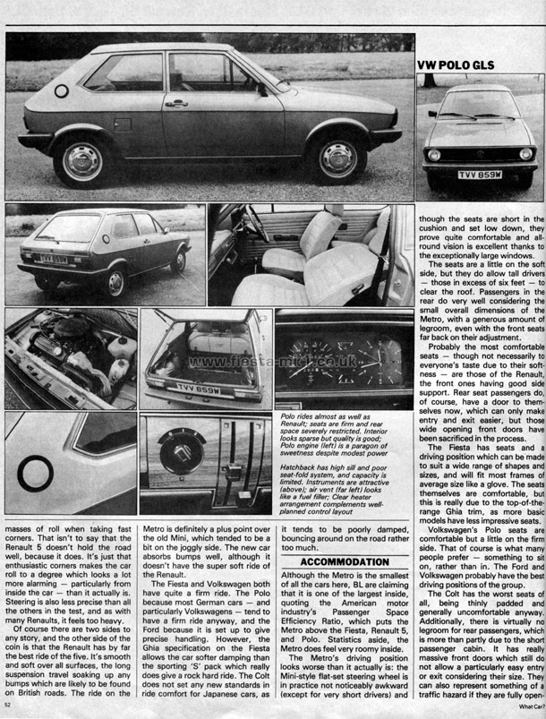 What Car? - Group Test: Fiesta Ghia - Page 6