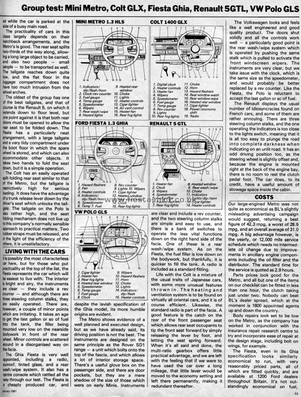 What Car? - Group Test: Fiesta Ghia - Page 7