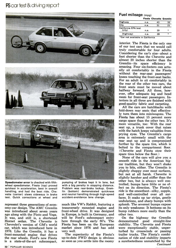 Popular Science - Group Test: Ford Fiesta - Page 2