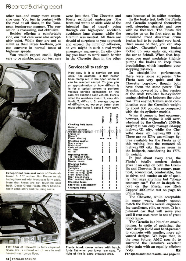 Popular Science - Group Test: Ford Fiesta - Page 3