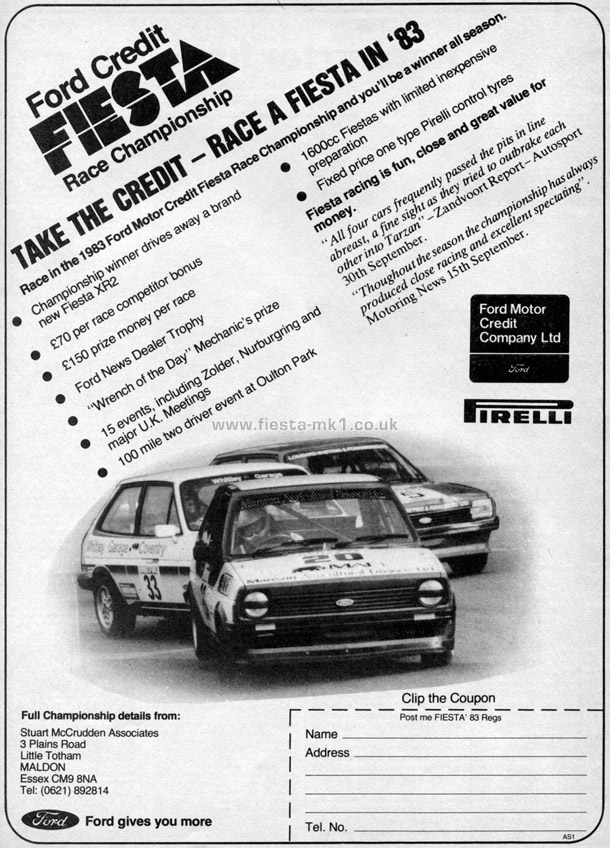 Fiesta MK1 Championship: Fiesta Championship