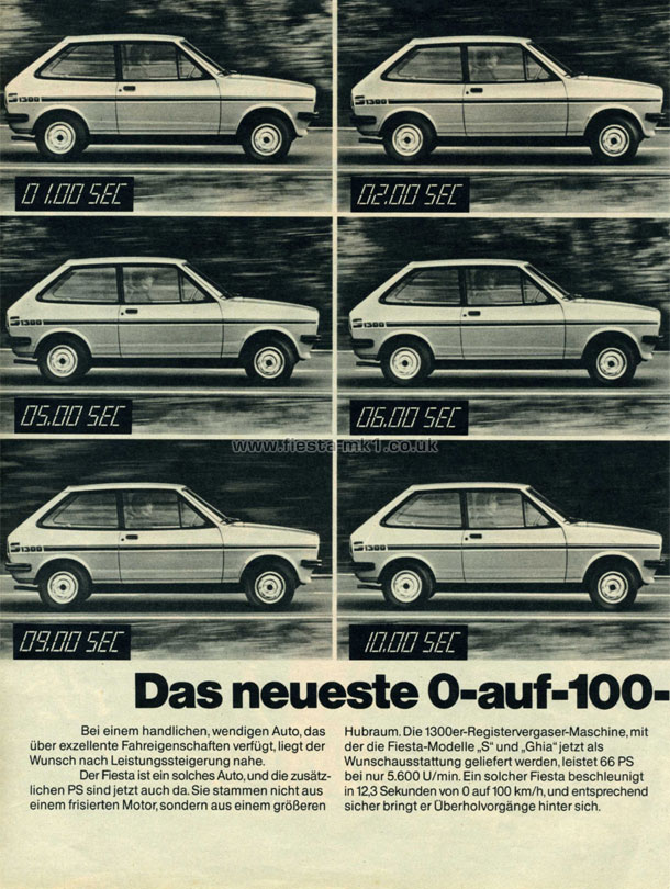 Fiesta MK1: 1300S (Sport)