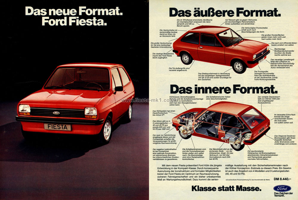 Fiesta MK1: Generic - Double Page