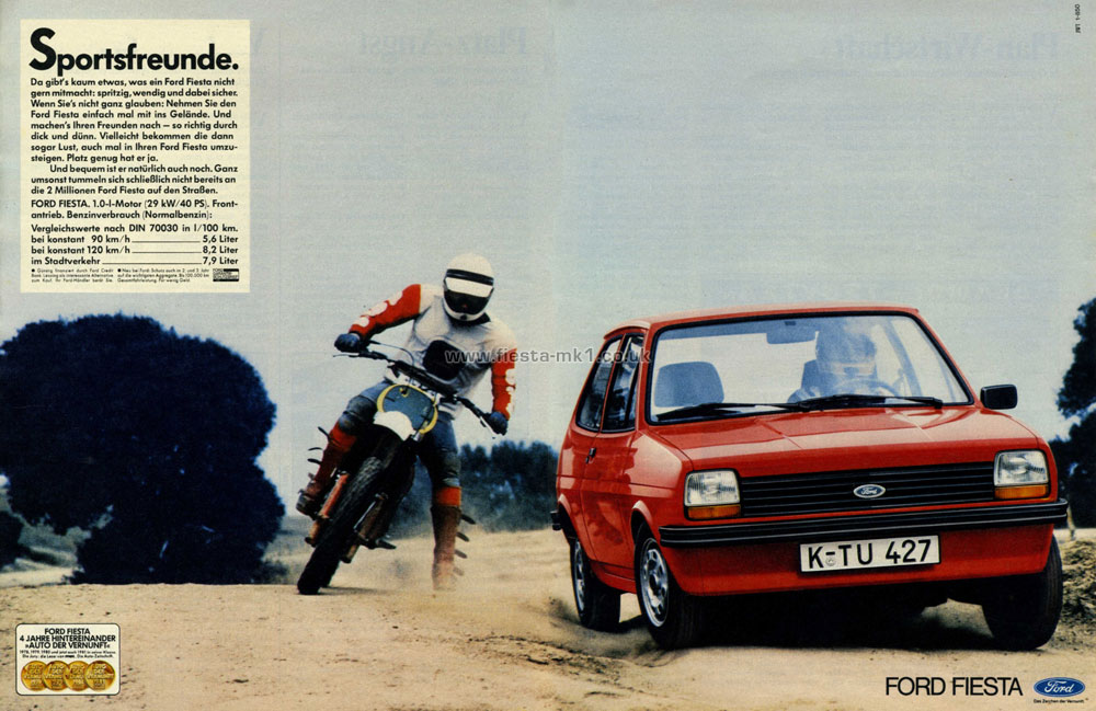 Fiesta MK1: Generic - Double Page