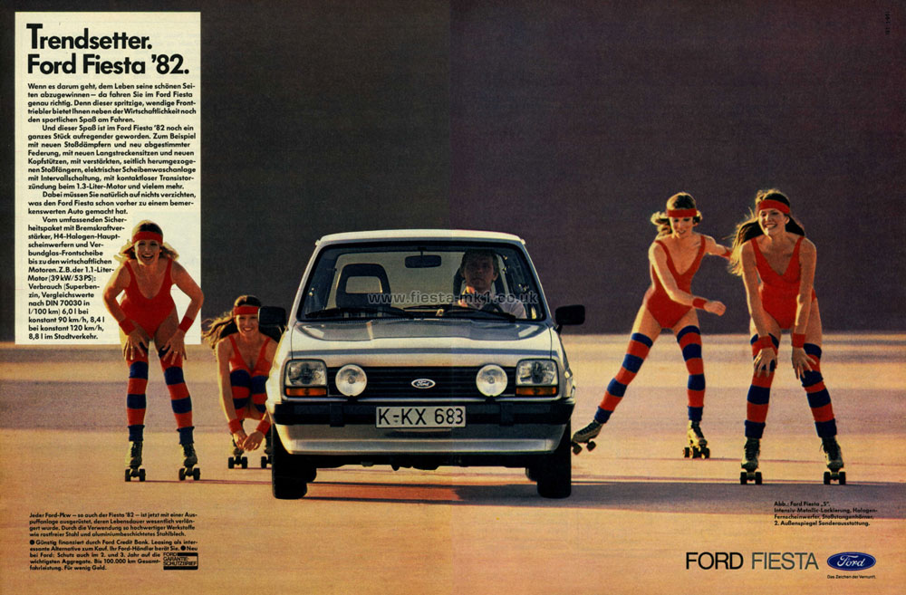Fiesta MK1: Generic Big Bumper - Double Page