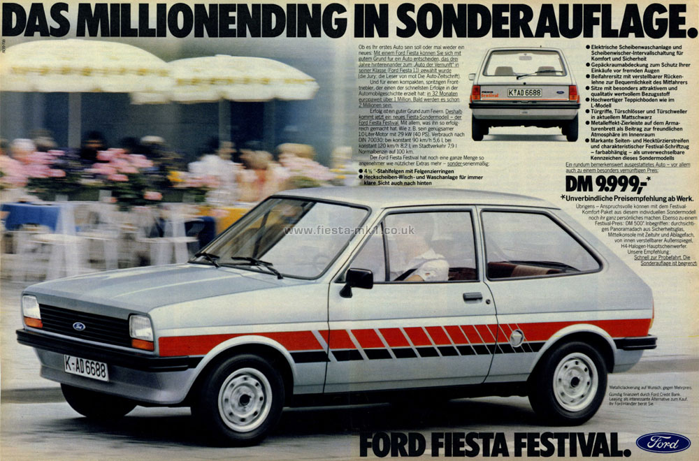 Fiesta MK1: Festival - Double Page