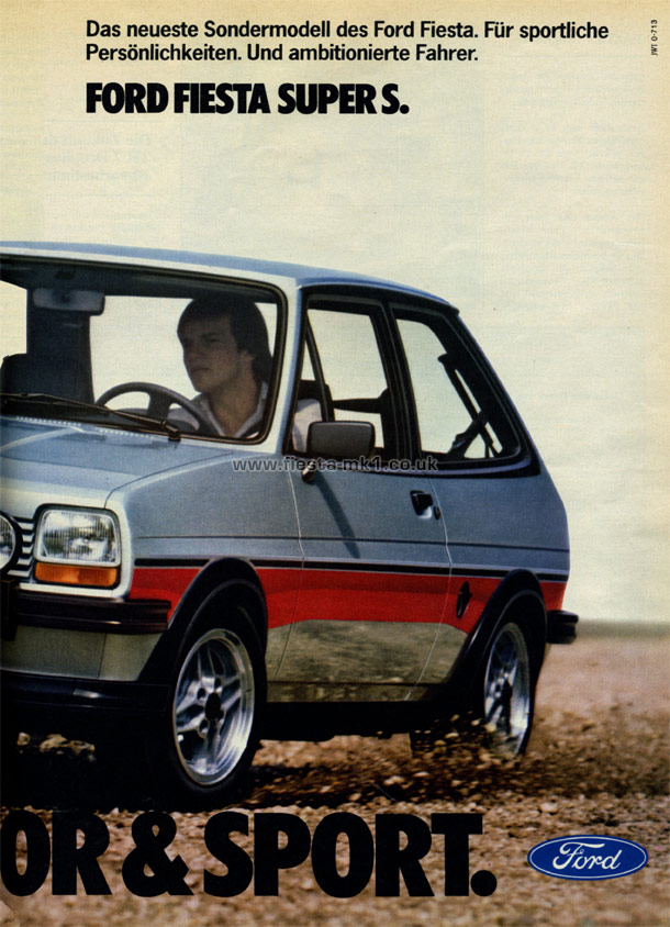 Fiesta MK1: Super S (Supersport)