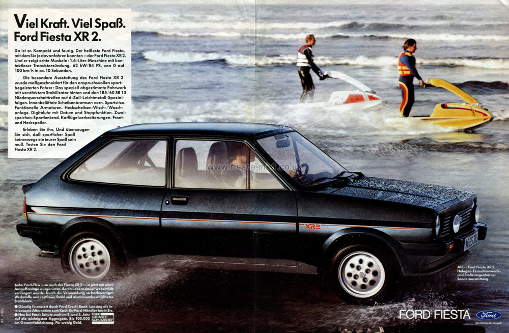 Fiesta MK1: XR2 - Double Page