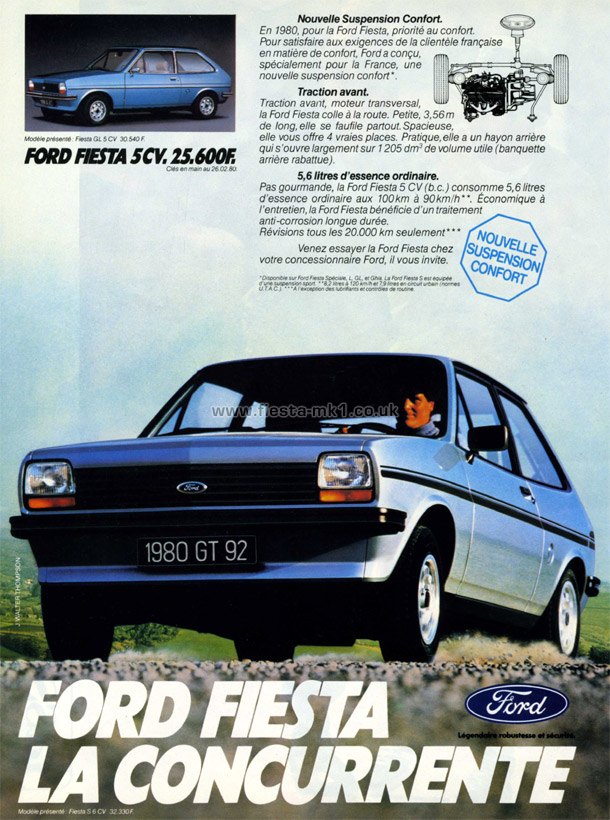 Fiesta MK1: 1100S (Sport)