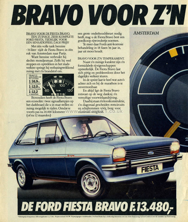 Fiesta MK1: Bravo