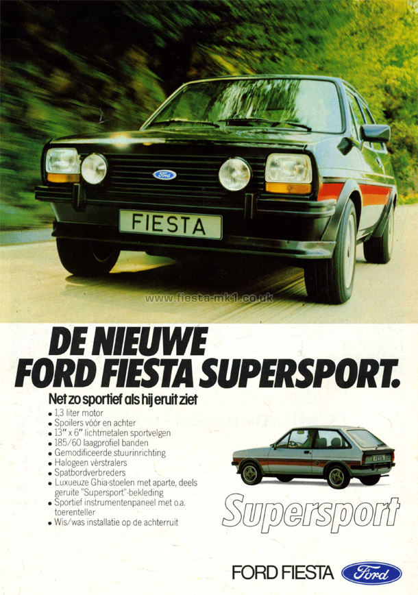 Fiesta MK1: Supersport