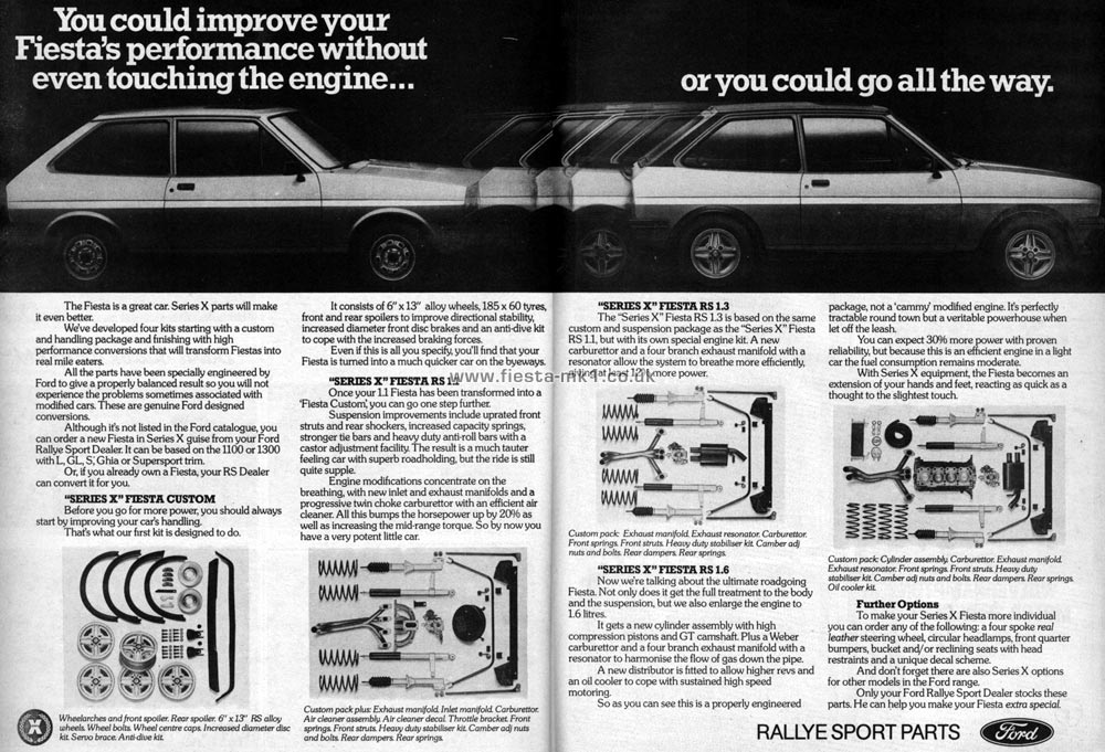 Fiesta MK1: Series-X - Double Page