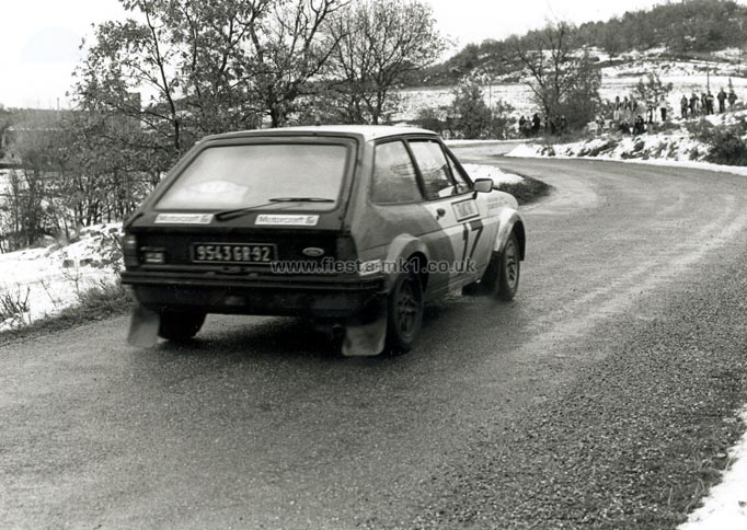 Fiesta MK1 GP2: 9543GR92 Ari Vatanen