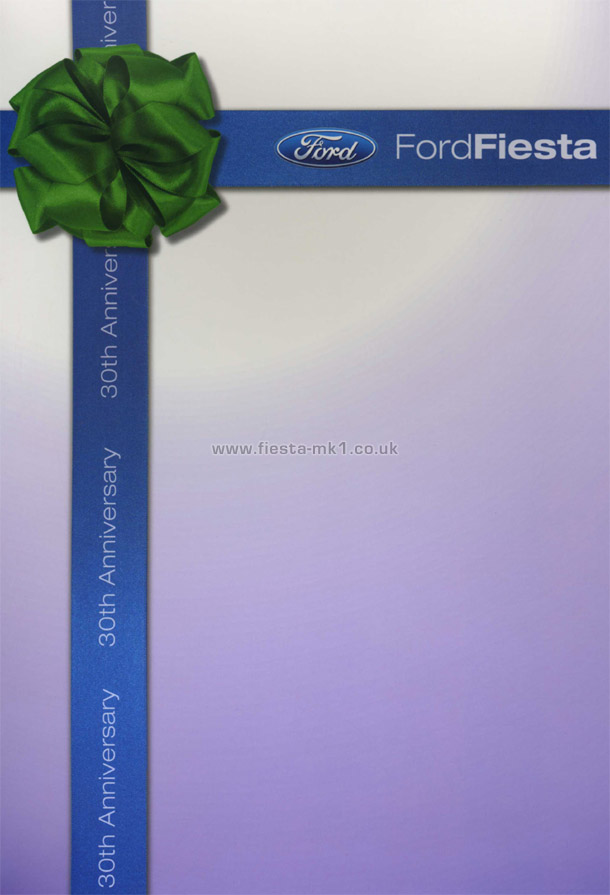 Fiesta MK1: Front Cover