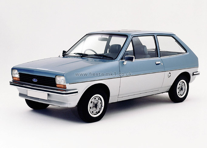 Fiesta MK1: GL Two Tone