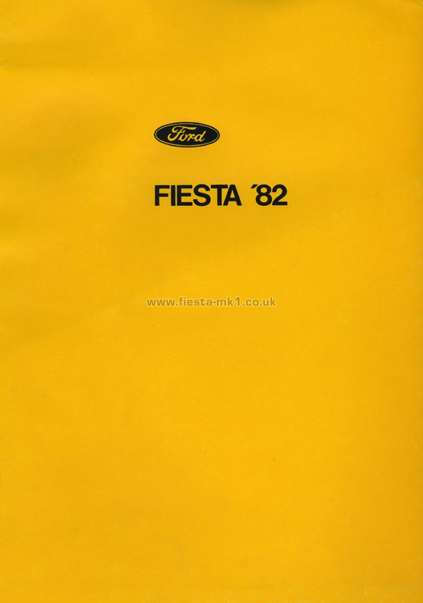 Fiesta MK1: Front Cover