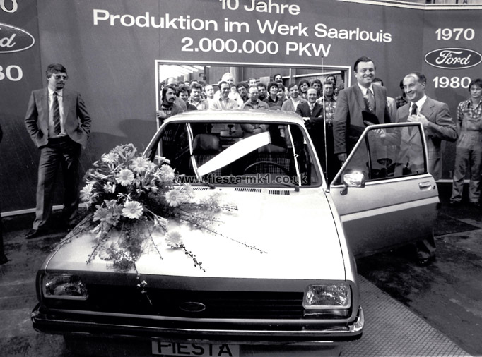 Fiesta MK1: Two Millionth Saarlouis