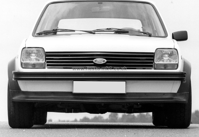 Ford fiesta mk1 wide arches #5