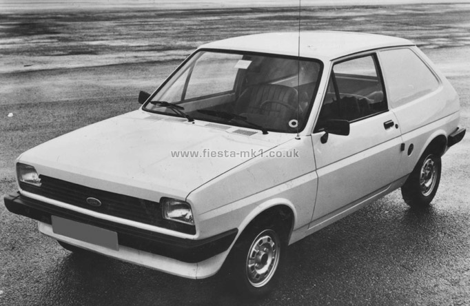 Fiesta MK1: Van Big Bumper